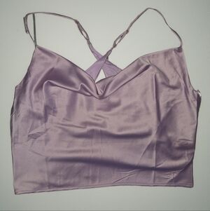 Fiesta Pink Satin Blouse